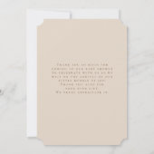 クマさんと一緒にお待ち遠方  サンクスカード サンキューカード (裏面)