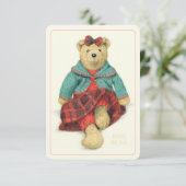 クマさん夫人 3.5x5 フラットカード II カード (スタンド正面)
