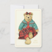 クマさん夫人 3.5x5 フラットカード II カード (正面)