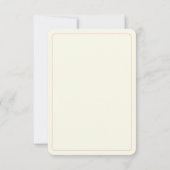 クマさん 3.5x5 フラットカード II カード (裏面)
