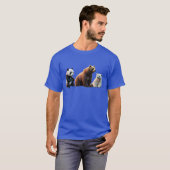 クマたち Tシャツ (正面フル)