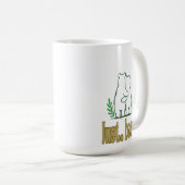 クマだけ コーヒーマグカップ (正面右)