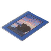 クマとカブ – アラスカ,シトカ ノートブック (左側)