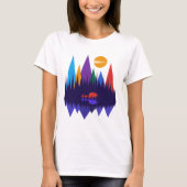 クマとカブ#4 Tシャツ (正面)