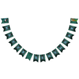 クマとキツネ誕生会 バンティングフラッグ