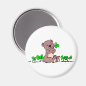 クマとクローバー！ マグネット (正面/裏面)