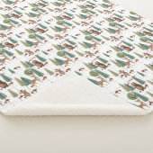 クマとネズミの森の動物 シェルパブランケット (3/4)