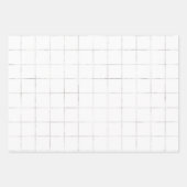 クマとネズミの森の動物 ラッピングペーパーシート (正面3)