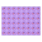 クマとハートギフトTableloth テーブルクロス (正面(横))