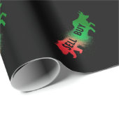 クマとブル ラッピングペーパー (ロールコーナー)