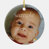 クマとベビーオーナメント セラミックオーナメント (裏面)