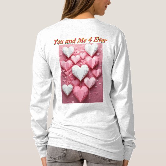 クマとペンギン Tシャツ (裏面)