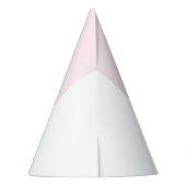 クマと蝶モノグラムパーティー帽子 パーティーハット (裏面)