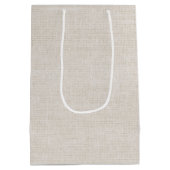 クマと誕生日ハートバルーン ミディアムペーパーバッグ (裏面)