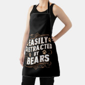 クマに容易に気を取られるゲイクマプライド エプロン (インサイチュ)