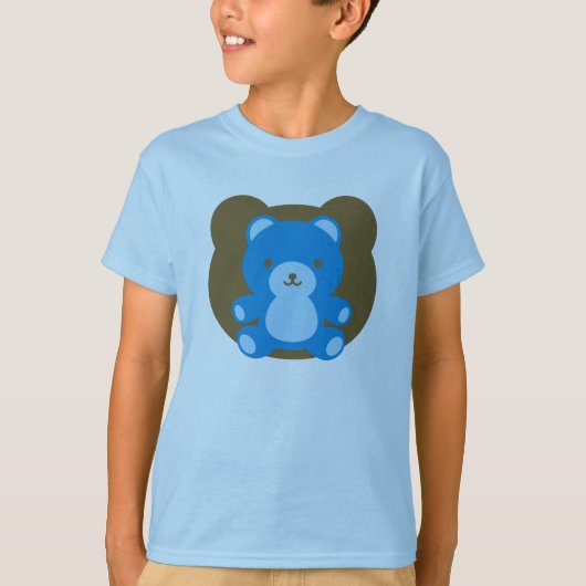 クマのぬいぐるみ Tシャツ (正面)