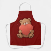 クマのカドル エプロン (正面)