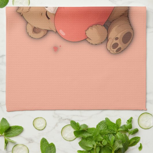 クマのカドル キッチンタオル (折り畳み)