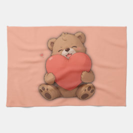 クマのカドル キッチンタオル