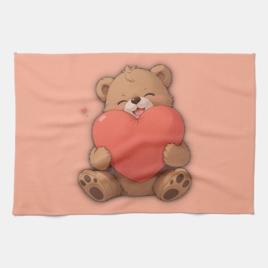 クマのカドル キッチンタオル (横)