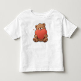 クマのカドル トドラーTシャツ