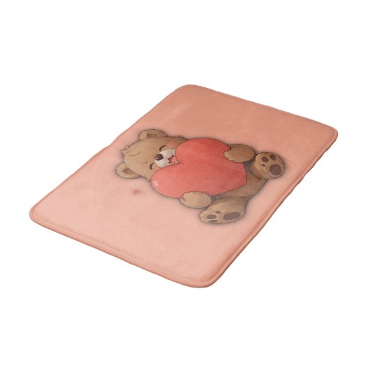 クマのカドル バスマット (アングル)