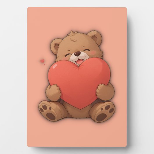 クマのカドル フォトプラーク (正面)