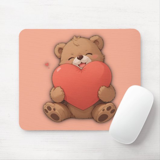 クマのカドル マウスパッド (マウス)