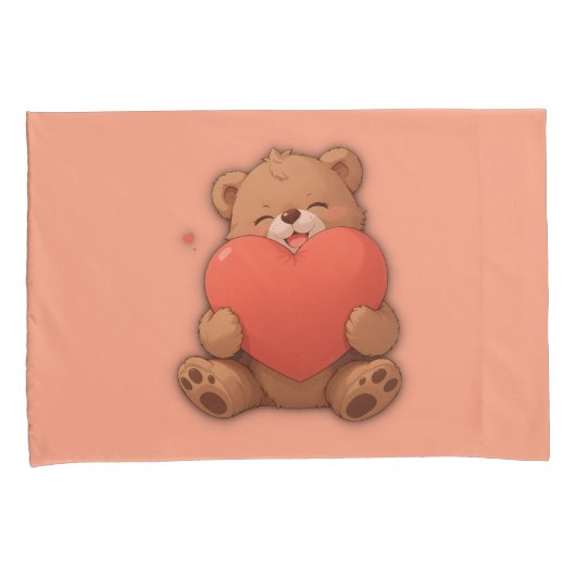 クマのカドル 枕カバー (正面右)