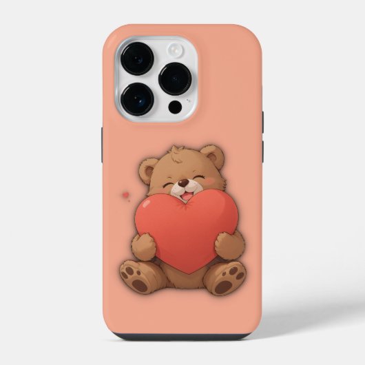 クマのカドル iPhoneケース (裏面)