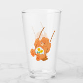 クマのガラス タンブラーグラス (裏面)