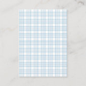 クマのギフト表示シャワーを嗅ぎ上げる エンクロージャーカード (裏面)