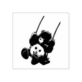 クマのゴム印 ラバースタンプ (インプリント)