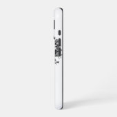 クマのデザインのiPhoneケース iPhone 16ケース (左側面)