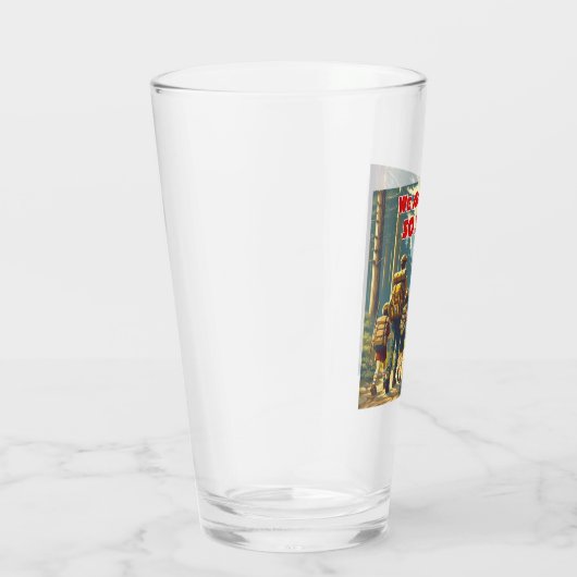 クマのハイキングをしていると思う タンブラーグラス (右)