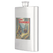 クマのハイキングをしていると思う フラスク (左)