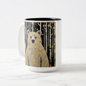 クマのハグマグ ツートーンマグカップ (正面左)