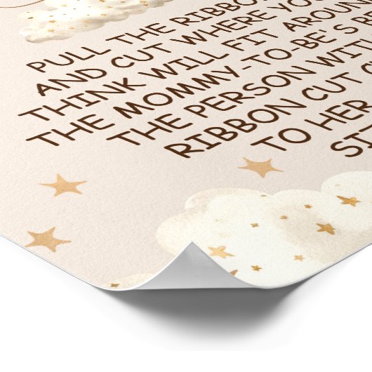 クマのバルーンどのように大きいママのベリーゲームポスター ポスター (角)