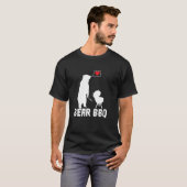 クマのバーベキュー Tシャツ (正面フル)