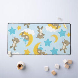 クマのパターン,かわいいクマ,テディベア,スター デスクマット