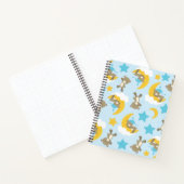 クマのパターン,かわいいクマ,テディベア,スター ノートブック (内部)