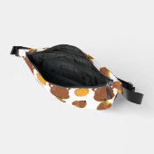 クマのパターン，かわいいクマ，秋，カボチャ ファニーパック (見開き)