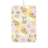 クマのパターン，テディベア，かわいいクマ，スター カーエアーフレッシュナー (正面)