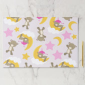 クマのパターン，テディベア，かわいいクマ，スター ペーパーパッド (インサイチュ)