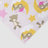 クマのパターン，テディベア，かわいいクマ，スター 薄葉紙 (詳細)