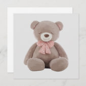 クマのピンクの漫画 (正面/裏面)