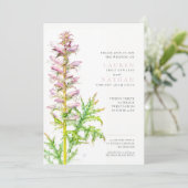 クマのブリーチAcanthus mollisの水色結婚's 招待状 (スタンド正面)