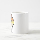 クマのプライドの拳 コーヒーマグカップ (中央)