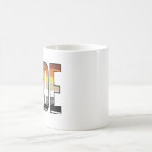 クマのプライドワード コーヒーマグカップ (中央)