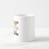 クマのプライドワード コーヒーマグカップ (中央)